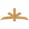 Ekena Millwork Alberta Rough Sawn Timber Gable Bracket, Western Red Cedar, 72"W x 30"H x 6"D x 6"F, 10/12 Pitch GBW072X30X0606ALB00RWR - alternate 1